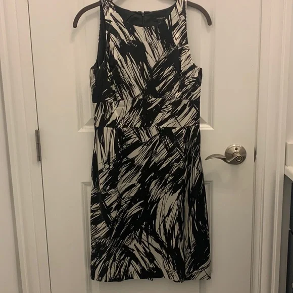 Ann Taylor | Dresses | Black And White Silk Dress | Poshmark Ann Taylor | Dresses | Black And White Silk Dress | Poshmark
